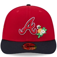 Casquette ajustée New Era rouge/marine Atlanta Braves 2026 Spring Training 59FIFTY pour homme