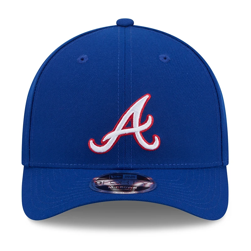 Men's New Era Royal Atlanta Braves 2026 Baseball Hall of Fame 9FORTY M-Crown Adjustable Hat