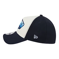 Men's New Era  Stone Atlanta Braves 2026 Spring Training Fan Pack Gradient 39THIRTY Flex Hat
