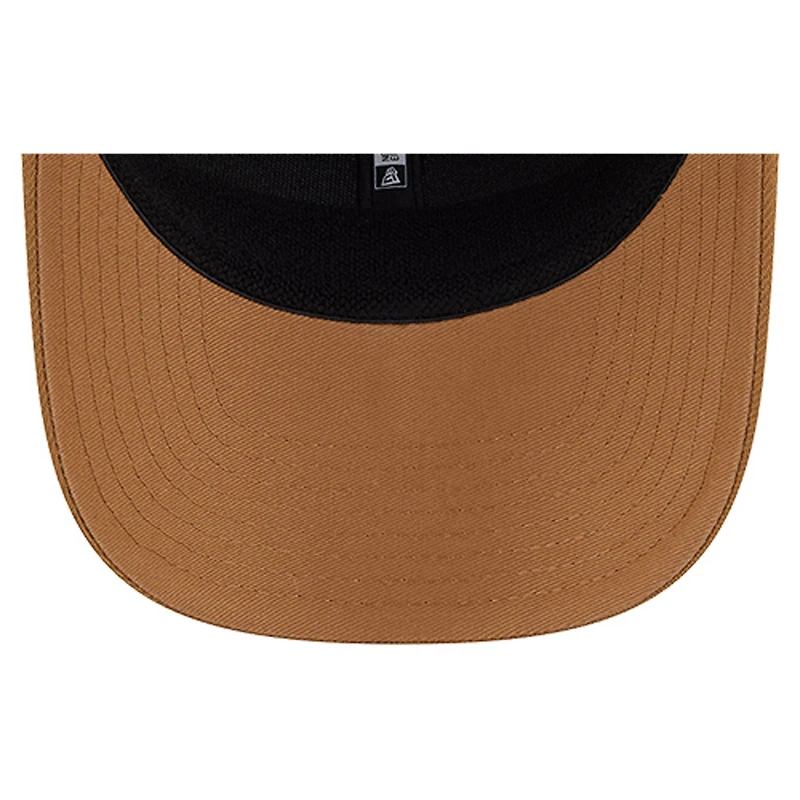 Casquette ajustable New Era Stone Atlanta Braves 9SEVENTY Trucker pour homme