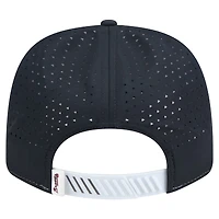 Men's New Era White/Navy Atlanta Braves Established Patch 9SEVENTY Adjustable Hat