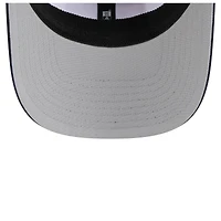 Men's New Era White/Navy Atlanta Braves Established Patch 9SEVENTY Adjustable Hat