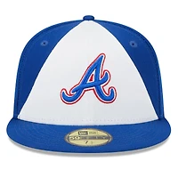 Casquette ajustée New Era 2023 City Connect 59FIFTY pour homme des Braves d'Atlanta, blanc/royal