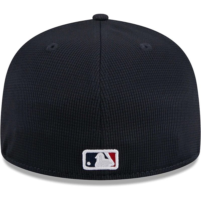 Casquette ajustée 59FIFTY pour hommes des Atlanta Braves 2024 New Era blanche
