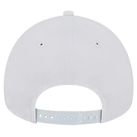 Casquette réglable Atlanta Braves TC A-Frame 9FORTY New Era blanche pour hommes