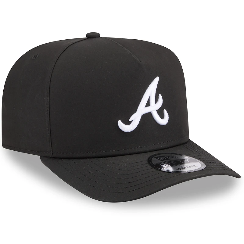 Casquette ajustable New Era x GORE-TEX noire Atlanta Braves 9FIFTY pour homme
