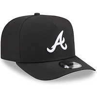 Casquette ajustable New Era x GORE-TEX noire Atlanta Braves 9FIFTY pour homme