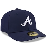 Men's New Era x GORE-TEX  Navy Atlanta Braves 59FIFTY Fitted Hat