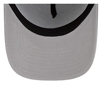 Men's New Era x Hyperfly Gray Atlanta Braves A-Frame 9FORTY Adjustable Hat