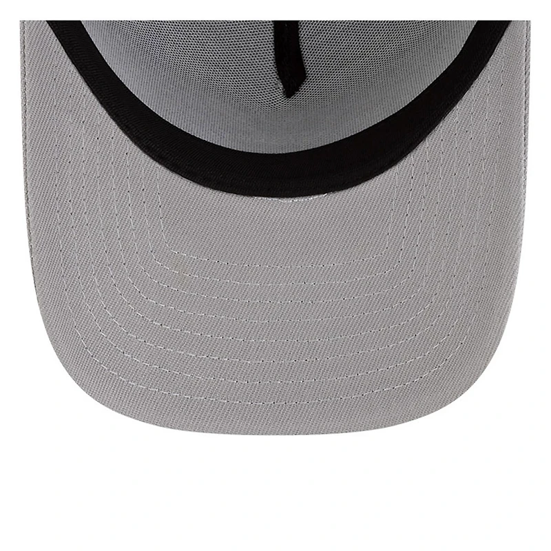 Casquette ajustable A-Frame 9FORTY grise New Era x Hyperfly pour homme des Atlanta Braves