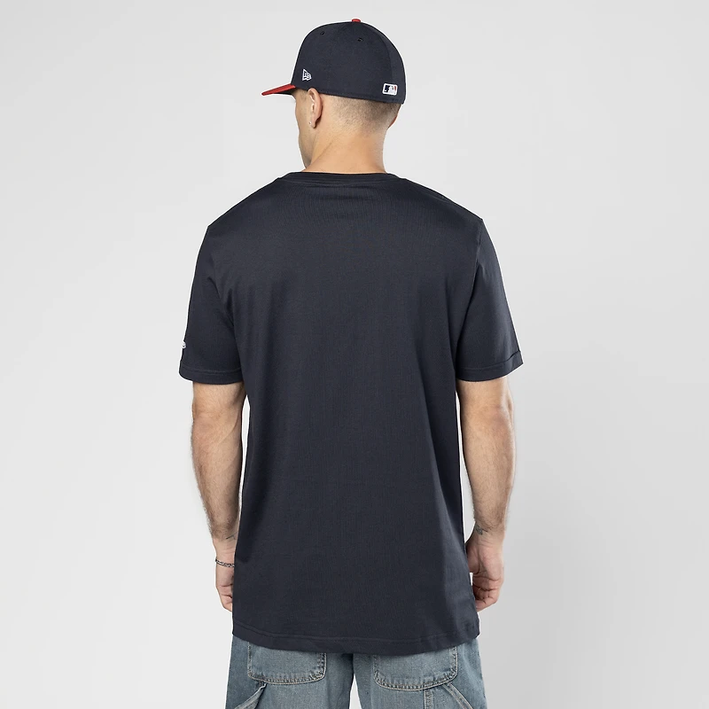 T-shirt bleu marine New Era x Hyperfly des Atlanta Braves pour homme