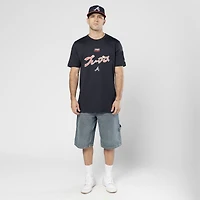 T-shirt bleu marine New Era x Hyperfly des Atlanta Braves pour homme
