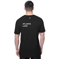 Men's New Era x j-FROST Black Atlanta Braves T-Shirt