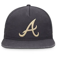 Men's Nike Anthracite Atlanta Braves Monotone Pro Adjustable Hat