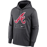 FBC BRAVES ANTHR SP22 HOMME MOTIF LOGO THERMA FLEECE PO HOOD JACMENPLV