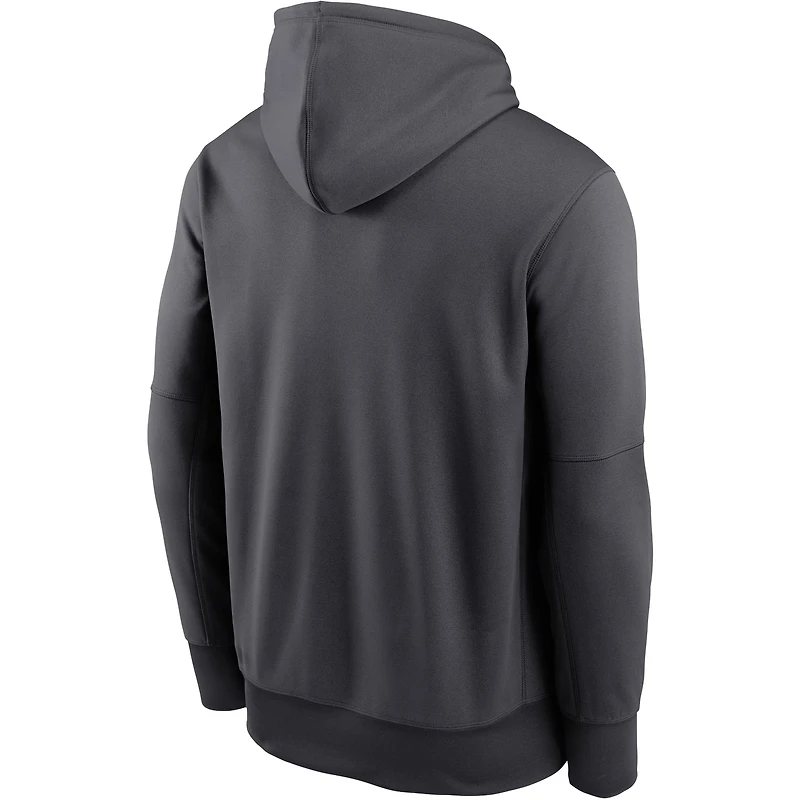 FBC BRAVES ANTHR SP22 HOMME MOTIF LOGO THERMA FLEECE PO HOOD JACMENPLV