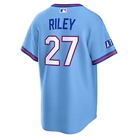 Men's Nike Austin Riley Powder Blue Atlanta Braves 2026 City Connect Stadium Jersey