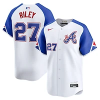 Maillot Nike Austin Riley blanc des Braves d'Atlanta City Connect Limited pour homme