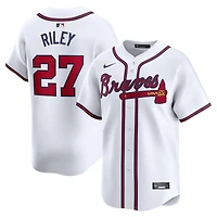 Maillot de joueur Nike Austin Riley Atlanta Braves Home Limited blanc pour homme