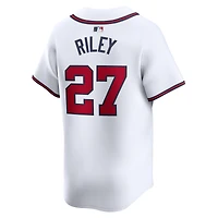 Maillot de joueur Nike Austin Riley Atlanta Braves Home Limited blanc pour homme