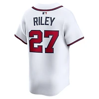 Maillot Nike Austin Riley blanc Atlanta Braves Domicile Édition Limitée pour homme