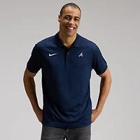 Polo rayé Victory Dri-FIT de la collection authentique Nike Atlanta Braves, blanc, pour homme