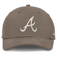 Men's Nike Brown Atlanta Braves Rise Performance Adjustable Hat