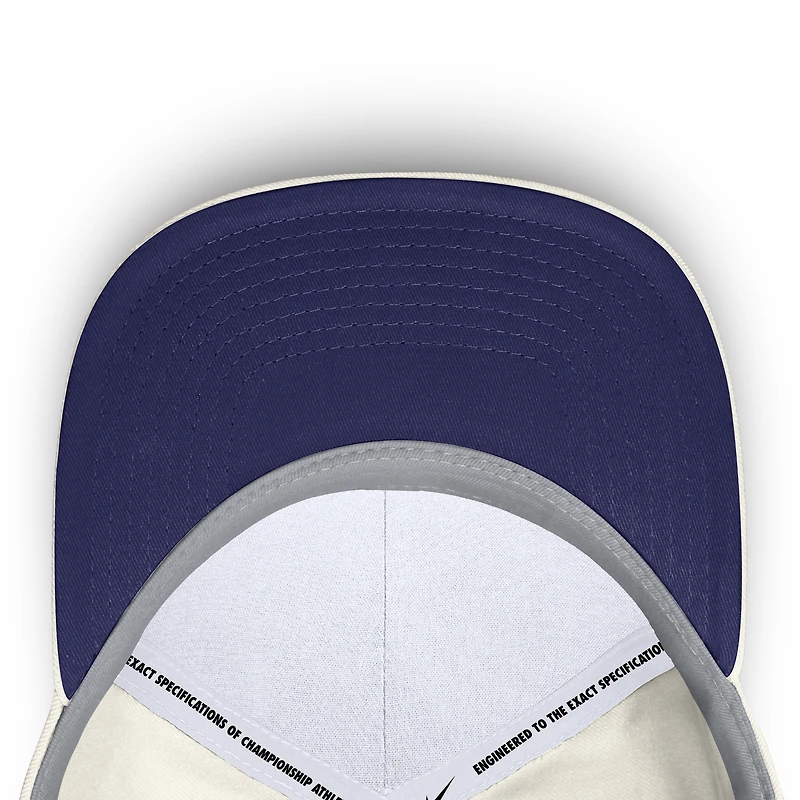 Men's Nike Cream Atlanta Braves Cooperstown Rise Adjustable Hat