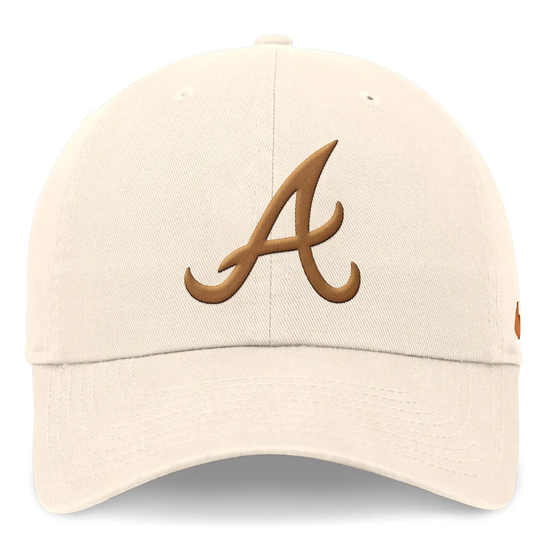 Men's Nike Cream Atlanta Braves Dunk Club Adjustable Hat