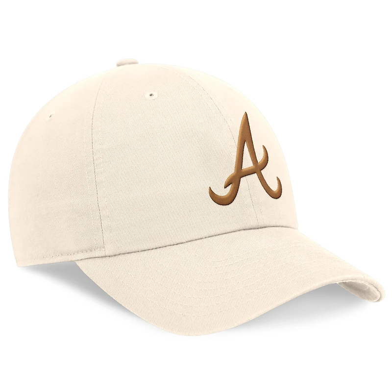 Men's Nike Cream Atlanta Braves Dunk Club Adjustable Hat