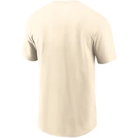 T-shirt Nike crème pour hommes des Atlanta Braves de la ville natale locale