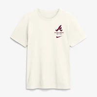 Men's Nike Cream Atlanta Braves Primetime Inning T-Shirt