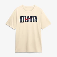 Men's Nike Heather Gray Atlanta Braves Swoosh Legend Dri-FIT T-Shirt