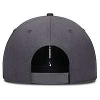 Men's Nike  Gray Atlanta Braves Club Performance Adjustable Hat