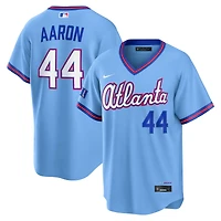 Men's Nike Hank Aaron Powder Blue Atlanta Braves 2026 City Connect Stadium Jersey