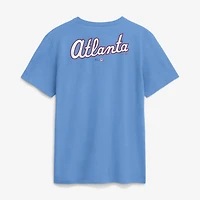 Men's Nike Light Blue Atlanta Braves 2026 City Connect 2-Hit T-Shirt