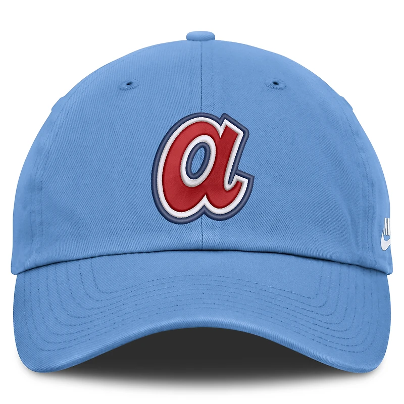 Men's Nike Light Blue Atlanta Braves Cooperstown Collection Club Adjustable Hat