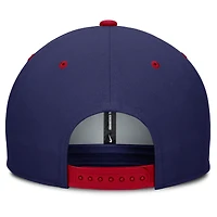 Men's Nike Navy/Red Atlanta Braves Cooperstown Collection Pro Dri-FIT Snapback Hat