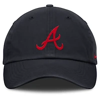 Casquette ajustable Nike bleu marine Atlanta Braves Club pour homme