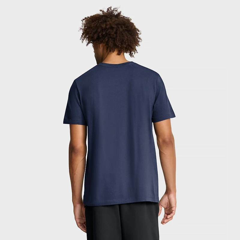 T-shirt Nike Icon Atlanta Braves bleu marine pour homme