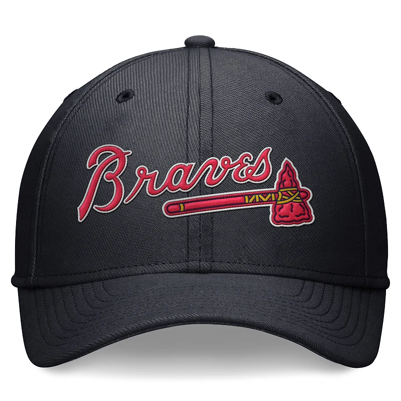 Men's Nike Navy Atlanta Braves Performance Flex Hat