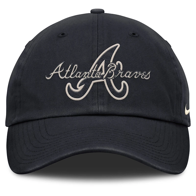 Men's Nike Navy Atlanta Braves Statement Club Adjustable Hat