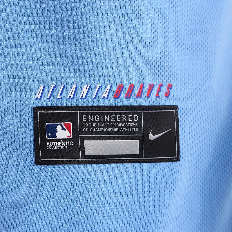 Men's Nike  Powder Blue Atlanta Braves 2026 City Connect Authentic Jersey