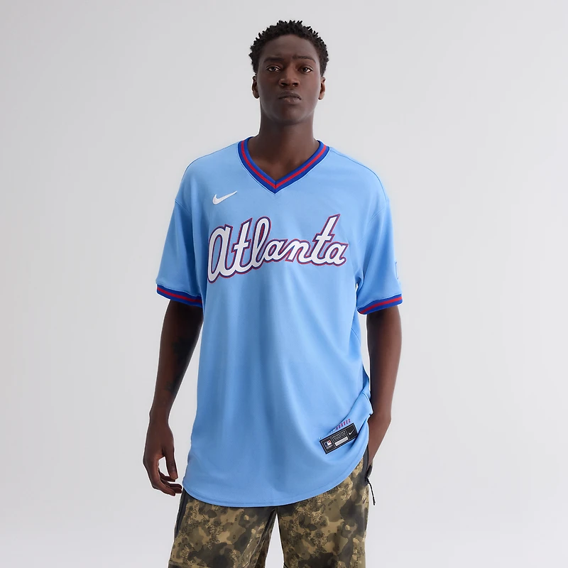 Men's Nike  Powder Blue Atlanta Braves 2026 City Connect Authentic Jersey