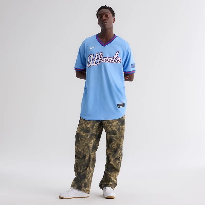 Men's Nike  Powder Blue Atlanta Braves 2026 City Connect Authentic Jersey