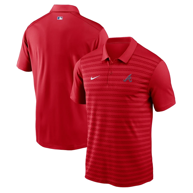 Polo Nike rouge Atlanta Braves Authentic Collection Victory Dri-FIT pour homme