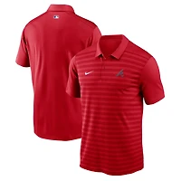 Polo Nike rouge Atlanta Braves Authentic Collection Victory Dri-FIT pour homme