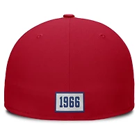 Men's Nike Red Atlanta Braves Cooperstown True Performance Fitted Hat