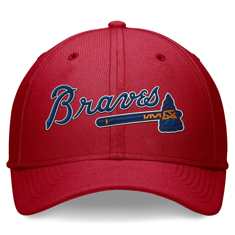 Men's Nike Red Atlanta Braves Performance Flex Hat
