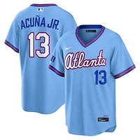 Men's Nike Ronald Acuña Jr. Powder Blue Atlanta Braves 2026 City Connect Stadium Jersey